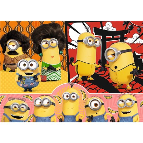 Puzzle 200 Minionki w akcji