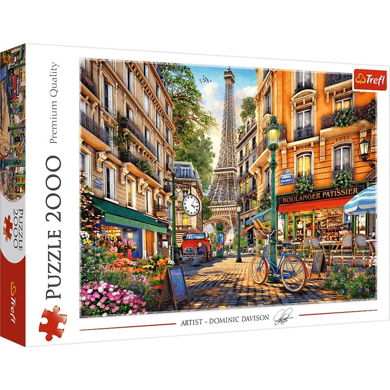 Puzzle 2000 Popołudnie w Paryżu