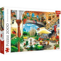 Puzzle 2000 Widok na Barcelonę