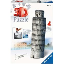 Puzzle 3D 54 Mini budowle. Krzywa Wieża w Pizie