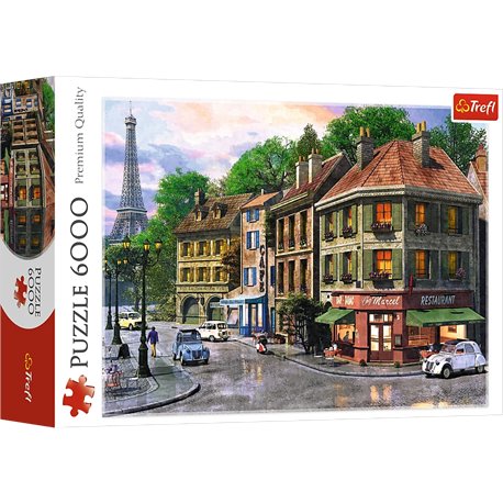 Puzzle 6000 Uliczka Paryża