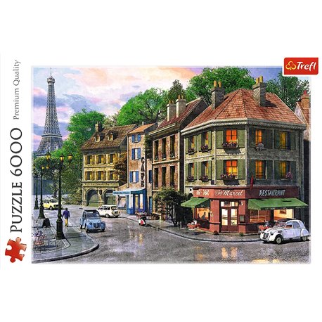 Puzzle 6000 Uliczka Paryża