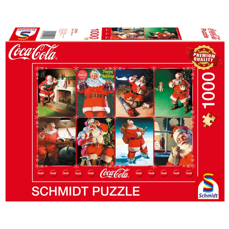 Puzzle PQ 1000 Coca-Cola Święty Mikołaj