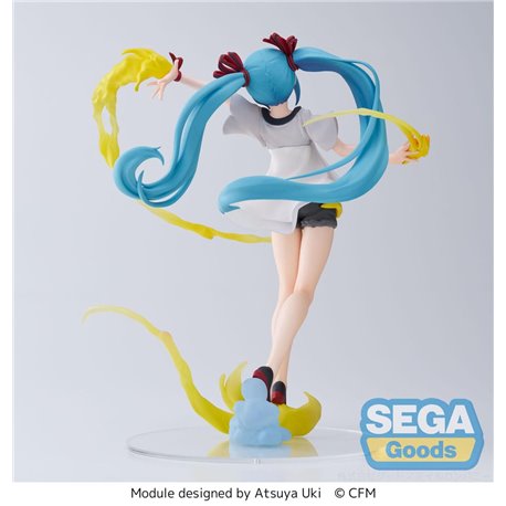 Hatsune Miku: Project DIVA MEGA 39's Figurizm Luminasta PVC Statue Hatsune Miku Shiny T.R. 22 cm (przedsprzedaż)