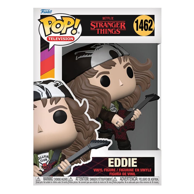 Funko POP! Stranger Things - Hunter Eddie with Guitar 9 cm (przedsprzedaż)