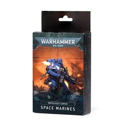 Warhammer 40k Datasheet Cards: Space Marines (przedsprzedaż)