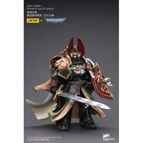 Warhammer 40k Action Figure 1/18 Dark Angels Primarch Lion El' Jonson 18 cm (przedsprzedaż)