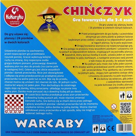 Warcaby i chinczyk