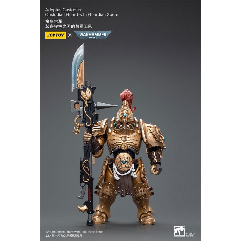 Warhammer 40k Action Figure 1/18 Adeptus Custodes Custodian Guard with Guardian Spear