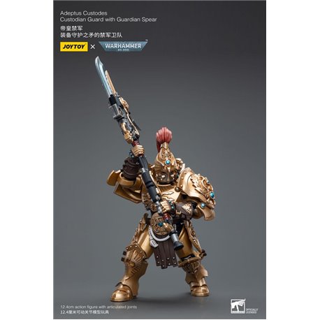 Warhammer 40k Action Figure 1/18 Adeptus Custodes Custodian Guard with Guardian Spear