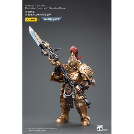 Warhammer 40k Action Figure 1/18 Adeptus Custodes Custodian Guard with Guardian Spear