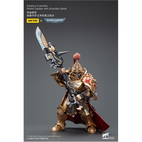 Warhammer 40k Action Figure 1/18 Adeptus Custodes Shield Captain with Guardian Spear