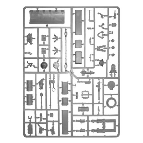 Warhammer 40k Astra Militarum Tank Accessories (mail order)