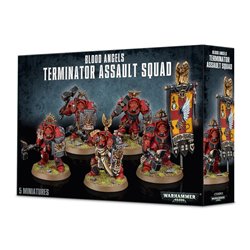 Warhammer 40k Blood Angels Terminator Assault Squad (mail order)
