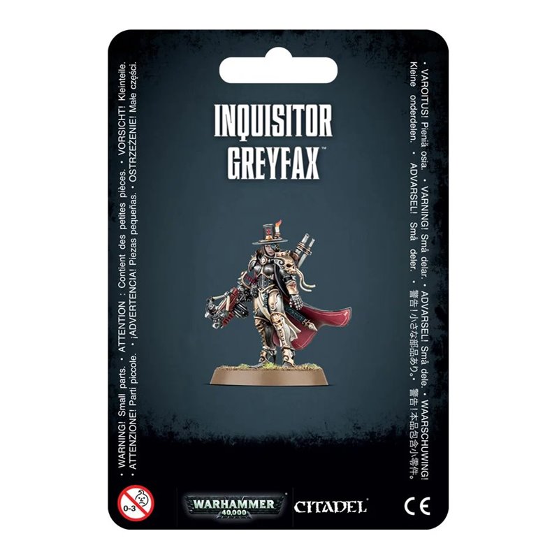 Warhammer 40k Inquisition Inquisitor Greyfax (mail order)