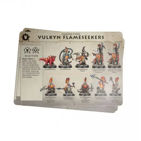 Warcry Fyreslayers: Vulkyn Flameseekers