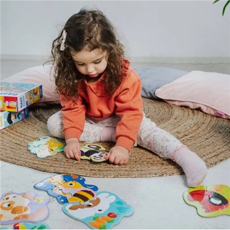 Puzzle Baby Progressive - Pojazdy