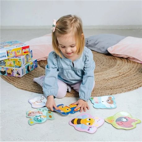 Puzzle Baby Progressive - Pojazdy