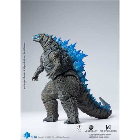 Godzilla Exquisite Basic Action Figure Godzilla vs. Kong Heat Ray Godzilla Translucent Version 18 cm (przedsprzedaż)