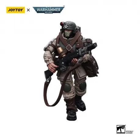 Warhammer 40k Action Figure 1/18 Astra Militarum Cadian Command Squad Veteran with Medi-pack 12 cm (przedsprzedaż)