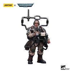 Warhammer 40k Action Figure 1/18 Astra Militarum Cadian Command Squad Veteran with Master Vox 12 cm (przedsprzedaż)