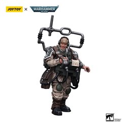 Warhammer 40k Action Figure 1/18 Astra Militarum Cadian Command Squad Veteran with Master Vox 12 cm (przedsprzedaż)