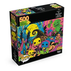 Nightmare Before Christmas POP! Jigsaw Puzzle Blacklight (500 pieces) (przedsprzedaż)