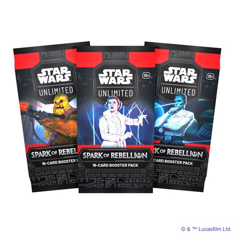 Star Wars Unlimited: Spark of Rebelion Booster (przedsprzedaż)