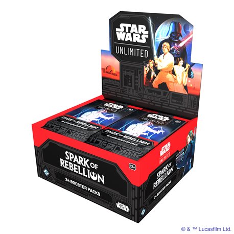 Star Wars Unlimited: Spark of Rebelion Booster Display (24) (przedsprzedaż)