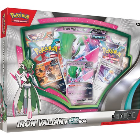 Pokemon TCG: Iron Valiant EX Box (przedsprzedaż)
