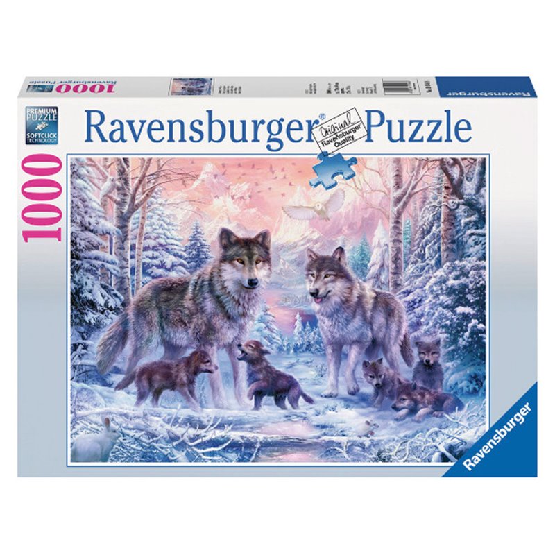 Puzzle 1000 Arktyczne wilki