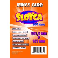 Koszulki na karty Sloyca Kings Card (101,5x153mm) 100