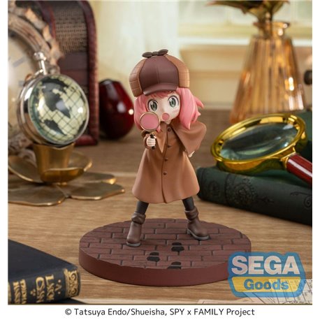 Spy x Family Luminasta PVC Statue Anya Forger Playing Detective Ver. 2 12 cm (przedsprzedaż)