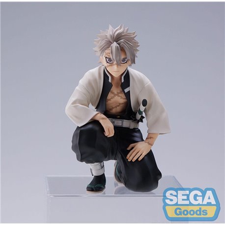 Demon Slayer: Kimetsu no Yaiba PM Perching PVC Statue Sanemi Shinazugawa (Hashira Meeting) 11 cm (re-ru (re-run) (przedsprzedaż)