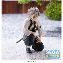 Demon Slayer: Kimetsu no Yaiba PM Perching PVC Statue Sanemi Shinazugawa (Hashira Meeting) 11 cm (re-ru (re-run) (przedsprzedaż)