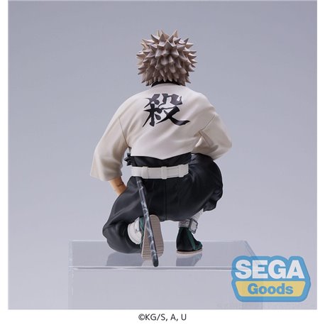 Demon Slayer: Kimetsu no Yaiba PM Perching PVC Statue Sanemi Shinazugawa (Hashira Meeting) 11 cm (re-ru (re-run) (przedsprzedaż)