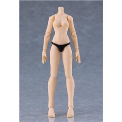 Original Character Figma Action Figure Female Body (Mika) Mini Skirt Chinese Dress Outfit (Black) 13 cm (przedsprzedaż)