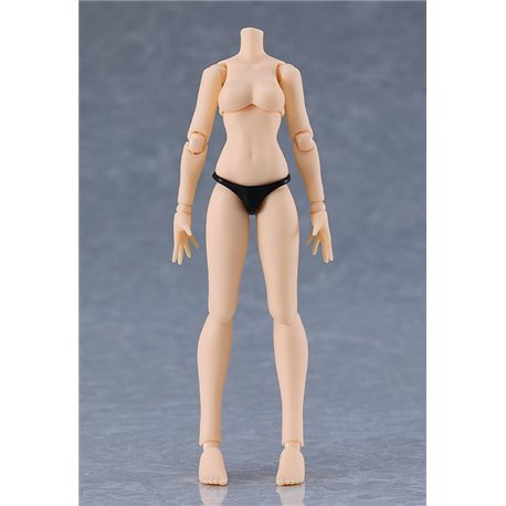 Original Character Figma Action Figure Female Body (Mika) Mini Skirt Chinese Dress Outfit (White) 13 cm (przedsprzedaż)