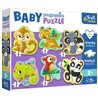 Puzzle Baby Progressive - Zwierzęta exotic