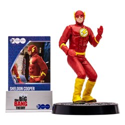 The Big Bang Theory Movie Maniacs Action Figure Sheldon Cooper as The Flash 15 cm (przedsprzedaż)