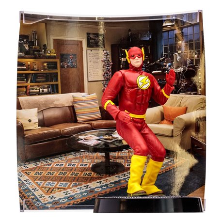 The Big Bang Theory Movie Maniacs Action Figure Sheldon Cooper as The Flash 15 cm (przedsprzedaż)