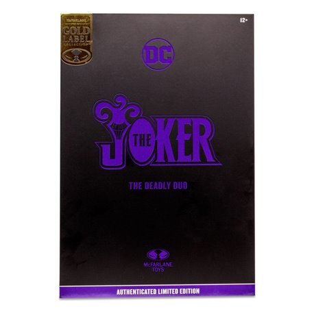 Batman & The Joker: The Deadly Duo DC Multiverse Action Figure The Joker (Gold Label) 18 cm (przedsprzedaż)