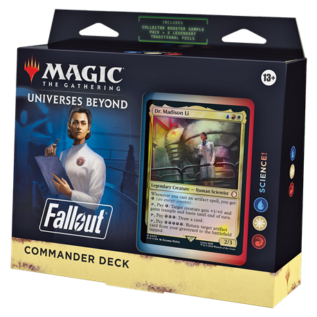 Magic The Gathering Fallout Science! Commander Deck (przedsprzedaż)