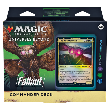 Magic The Gathering Fallout Mutant Menace Commander Deck (przedsprzedaż)