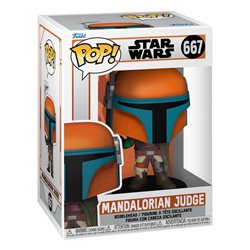 Funko POP! Star Wars: The Mandalorian - Mandalorian Judge 9 cm (przedsprzedaż)