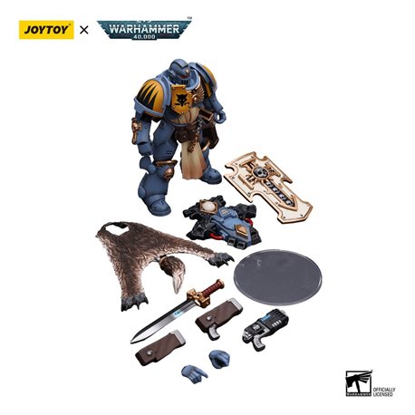 Warhammer 40k Action Figure 1/18 Primaris Space Marines Space Wolves Bladeguard Veteran 12 cm (przedsprzedaż)