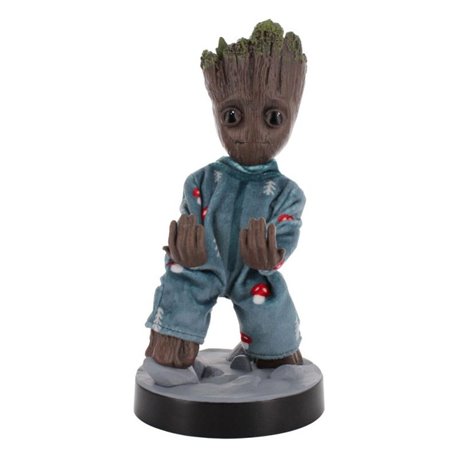 Stojak na Telefon lub kontroler: Marvel Guardians of the Galaxy: Toddler Groot in Pajamas (20 cm)