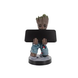 Stojak na Telefon lub kontroler: Marvel Guardians of the Galaxy: Toddler Groot in Pajamas (20 cm)