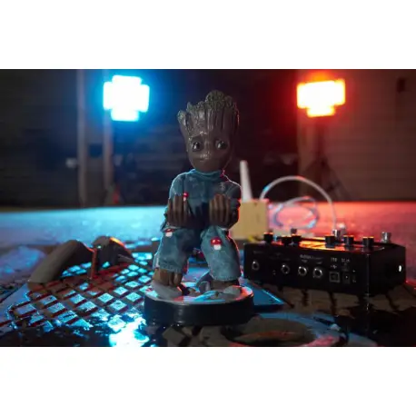 Stojak na Telefon lub kontroler: Marvel Guardians of the Galaxy: Toddler Groot in Pajamas (20 cm)