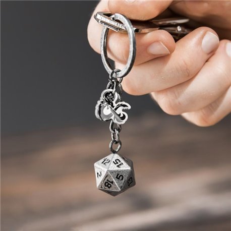 Brelok Dungeons & Dragons kostka D20